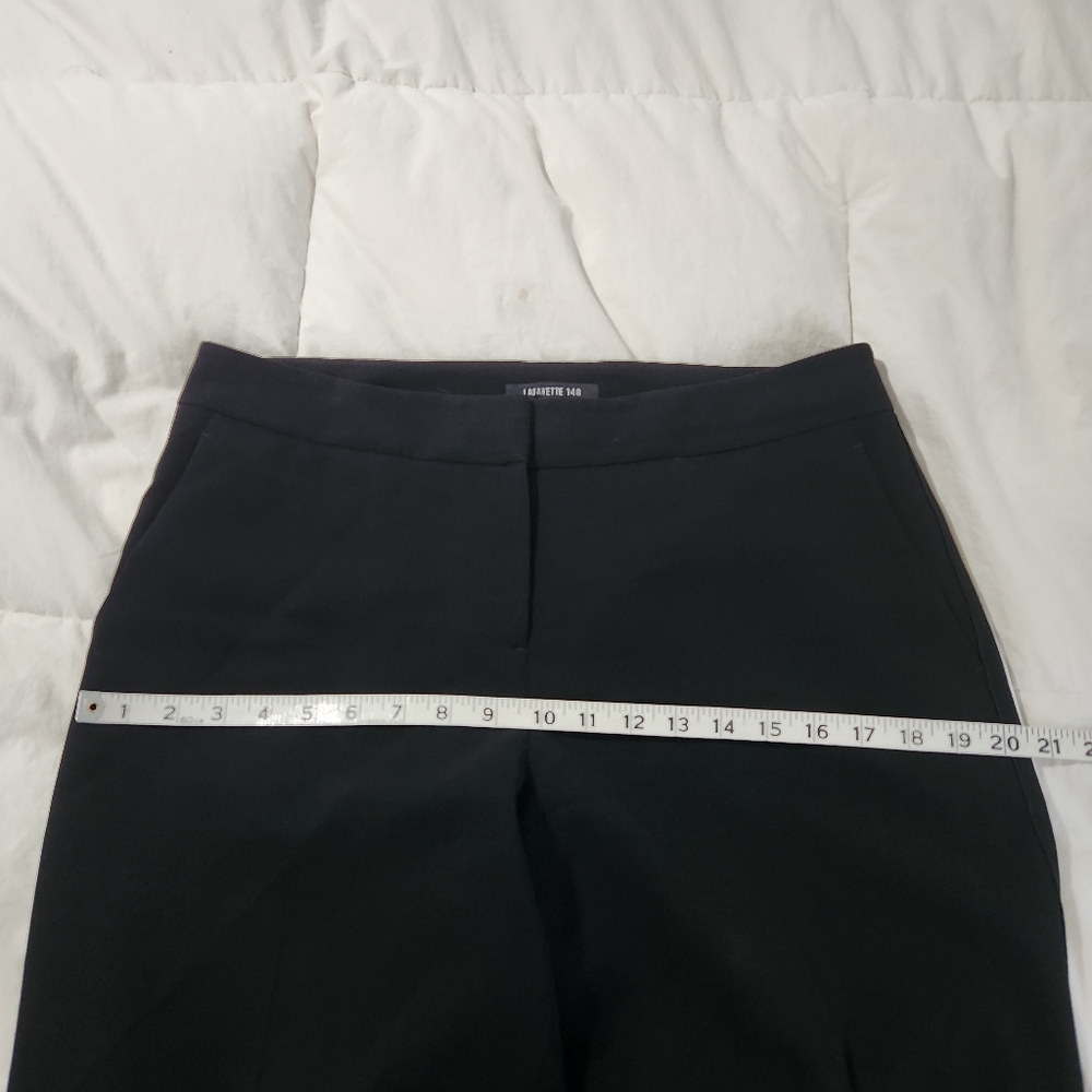Lafayette 148 New York Black Wide Leg Pants - Picture 9 of 12
